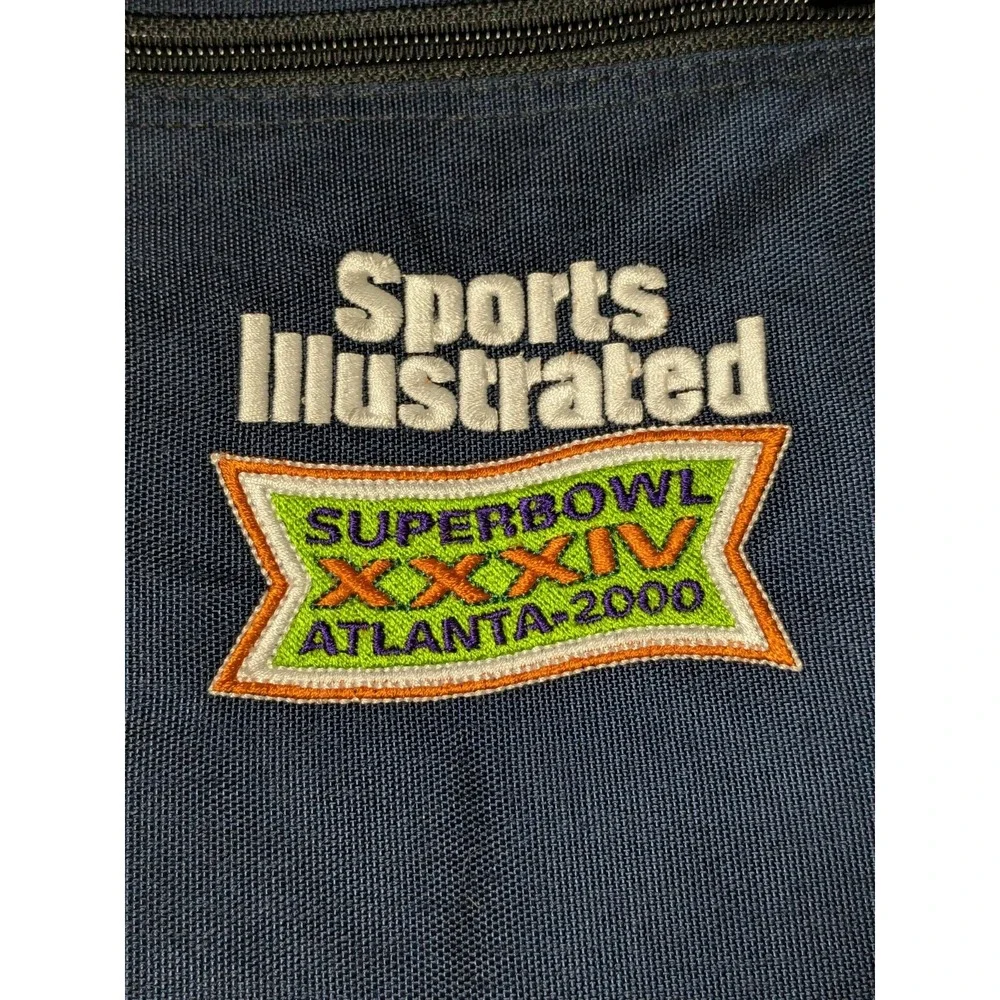 VTG SUPER BOWL XXXIV ATLANTA 2000 x SPORTS ILLUSTRATED x JAN SPORT Backpack EUC